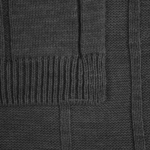 Плед Bambolay, темно-серый меланж Плед Bambolay, темно-серый меланж