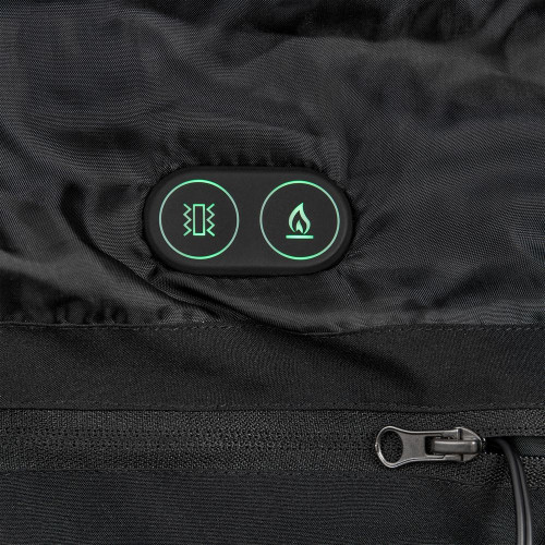 Куртка с подогревом Thermalli Everest, черная Куртка с подогревом Thermalli Everest, черная