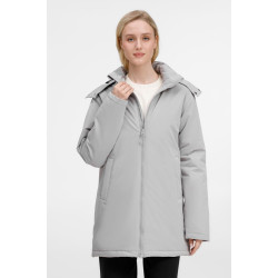 Куртка-парка унисекс Sfera, светло-серая