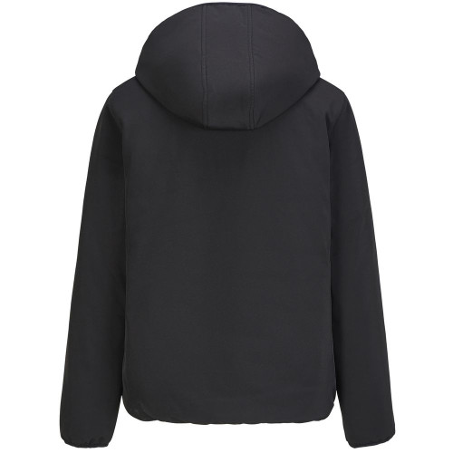 Куртка софтшелл с капюшоном женская Falcon Women, черная Куртка софтшелл с капюшоном женская Falcon Women, черная