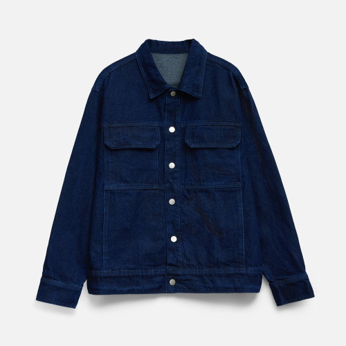 Куртка джинсовая O2, темно-синяя Куртка джинсовая O2, темно-синяя
