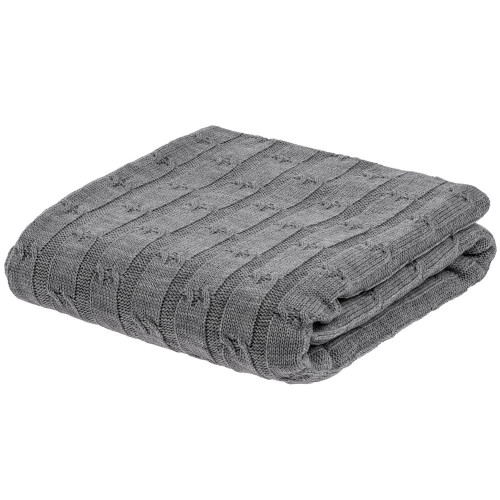 Плед Trenza, серый Плед Trenza, серый