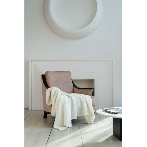 Плед Dantel, молочно-белый Плед Dantel, молочно-белый