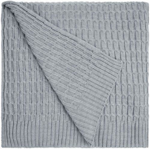 Плед Slumberland, серебристо-серый меланж Плед Slumberland, серебристо-серый меланж