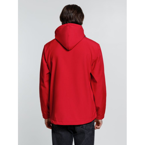 Куртка софтшелл мужская Zagreb, красная Куртка софтшелл мужская Zagreb, красная