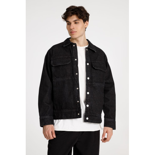 Куртка джинсовая O2, черная Куртка джинсовая O2, черная