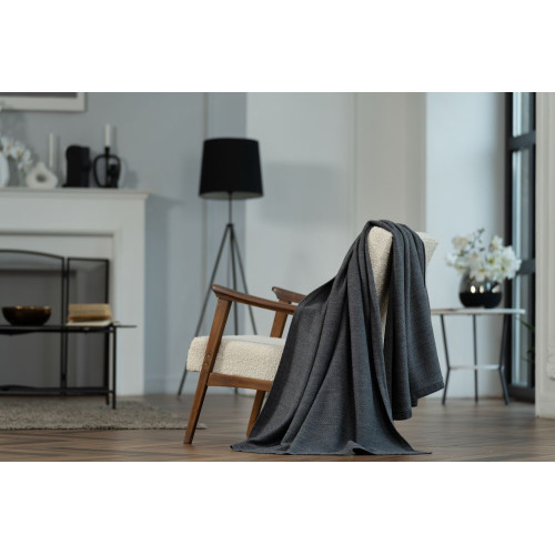 Плед Ornato, серый (кварцевый меланж) Плед Ornato, серый (кварцевый меланж)