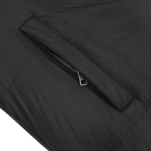 Пуховик унисекс Kapsula, черный Пуховик унисекс Kapsula, черный