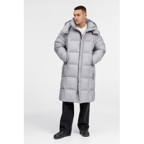 Пуховик унисекс Kapsula, серый Пуховик унисекс Kapsula, серый