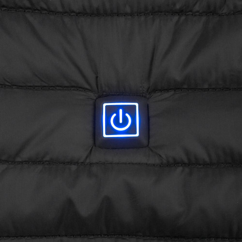 Куртка с подогревом Thermalli Meribell, черная Куртка с подогревом Thermalli Meribell, черная