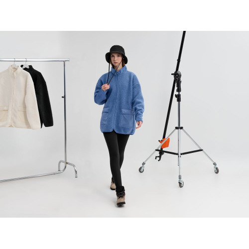 Куртка унисекс Oblako, голубая Куртка унисекс Oblako, голубая