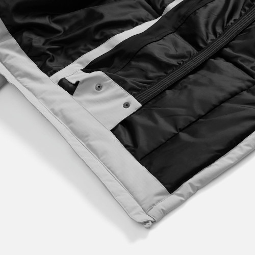 Куртка-парка унисекс Sfera, светло-серая Куртка-парка унисекс Sfera, светло-серая