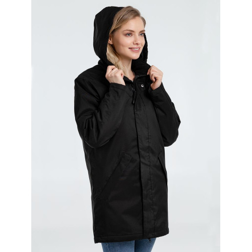 Куртка на стеганой подкладке Robyn, черная Куртка на стеганой подкладке Robyn, черная