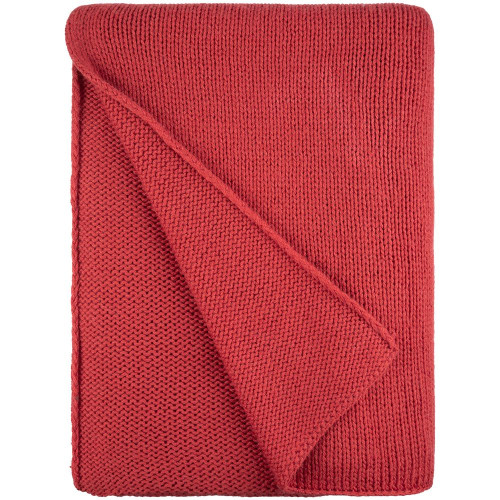 Плед Knitly, красный (коралл) Плед Knitly, красный (коралл)