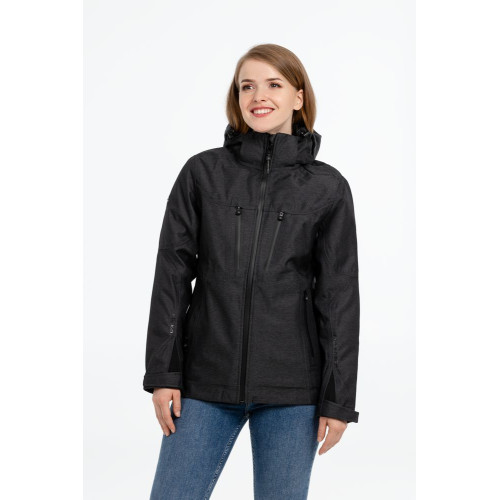 Куртка-трансформер женская Matrix, серая с черным Куртка-трансформер женская Matrix, серая с черным