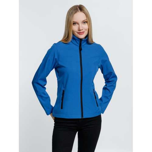 Куртка софтшелл женская Race Women ярко-синяя (royal) Куртка софтшелл женская Race Women ярко-синяя (royal)