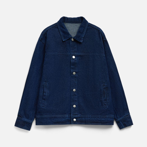 Куртка джинсовая O1, темно-синяя Куртка джинсовая O1, темно-синяя