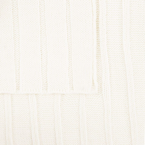 Плед Tressa, белый (молочный) Плед Tressa, белый (молочный)