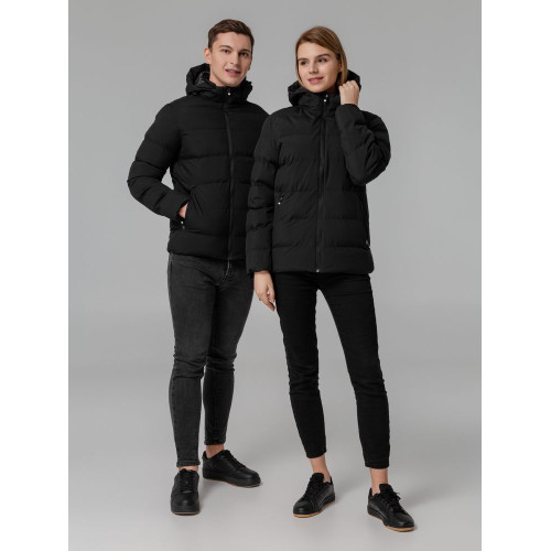 Куртка с подогревом Thermalli Everest, черная Куртка с подогревом Thermalli Everest, черная