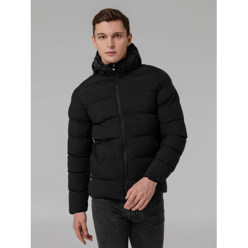 Куртка с подогревом Thermalli Everest, черная Куртка с подогревом Thermalli Everest, черная