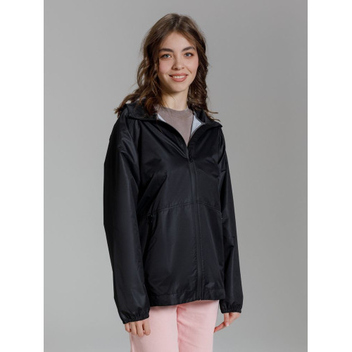 Куртка унисекс Nordvind WR, черная Куртка унисекс Nordvind WR, черная