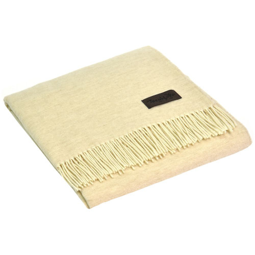 Плед Ermes, молочный Плед Ermes, молочный