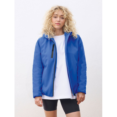 Куртка софтшелл с капюшоном женская Falcon Women, ярко-синяя (royal) Куртка софтшелл с капюшоном женская Falcon Women, ярко-синяя (royal)