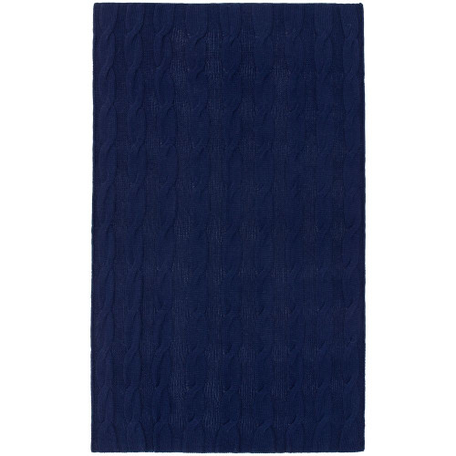 Плед Snefald, темно-синий