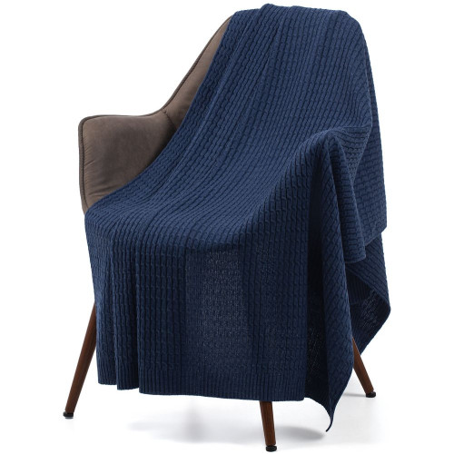 Плед Slumberland, синий (джинс) Плед Slumberland, синий (джинс)