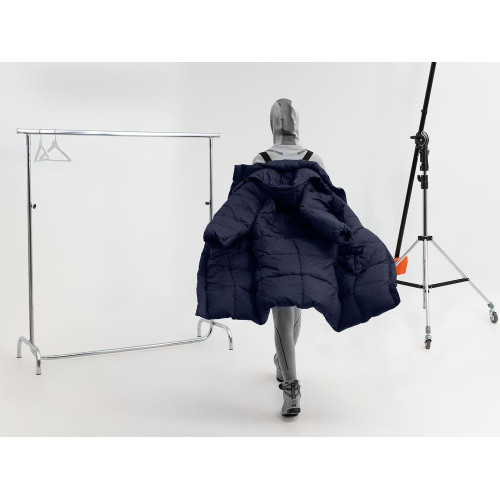 Пуховик унисекс Kapsula, серый Пуховик унисекс Kapsula, серый