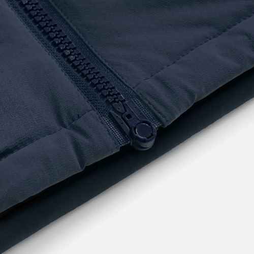 Куртка-парка унисекс Sfera, темно-синяя Куртка-парка унисекс Sfera, темно-синяя