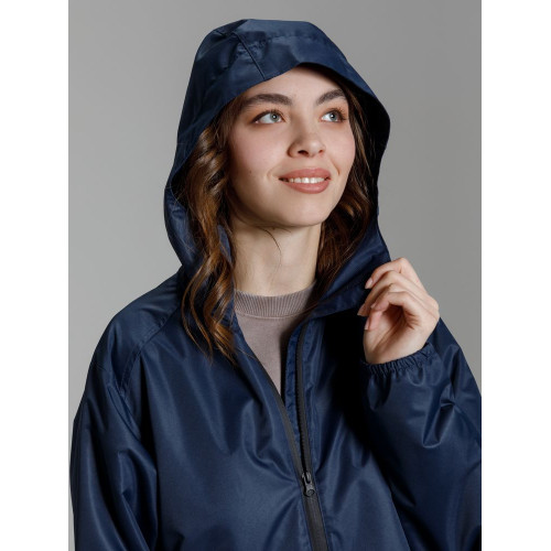 Куртка унисекс Nordvind DWR, темно-синяя Куртка унисекс Nordvind DWR, темно-синяя