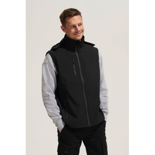 Куртка-трансформер унисекс Falcon, темно-серая Куртка-трансформер унисекс Falcon, темно-серая