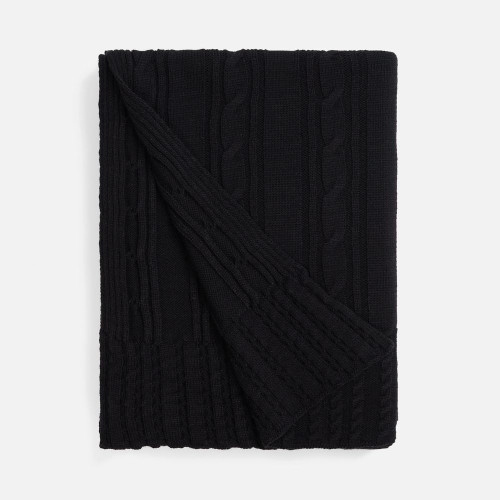 Плед Remitti, черный