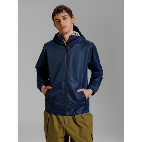 Куртка унисекс Nordvind DWR, темно-синяя Куртка унисекс Nordvind DWR, темно-синяя