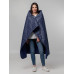 Плед-пончо для пикника SnapCoat, синий Плед-пончо для пикника SnapCoat, синий
