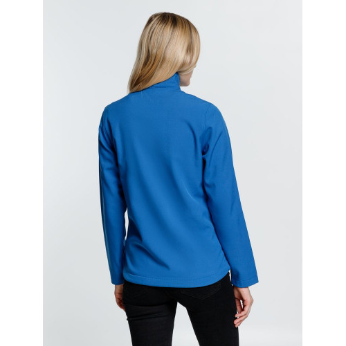 Куртка софтшелл женская Race Women ярко-синяя (royal) Куртка софтшелл женская Race Women ярко-синяя (royal)