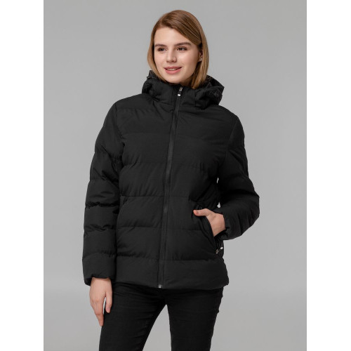 Куртка с подогревом Thermalli Everest, черная Куртка с подогревом Thermalli Everest, черная