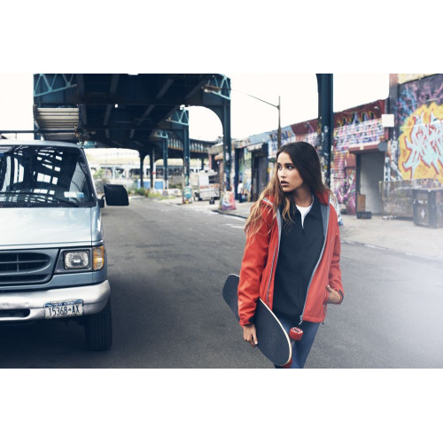 Куртка софтшелл женская Hang Gliding, черная Куртка софтшелл женская Hang Gliding, черная