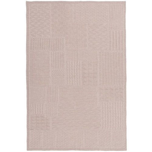 Плед Snippet, бежевый меланж