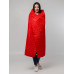 Плед-пончо для пикника SnapCoat, красный Плед-пончо для пикника SnapCoat, красный