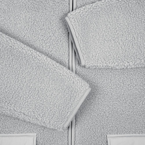 Куртка унисекс Oblako, светло-серая Куртка унисекс Oblako, светло-серая