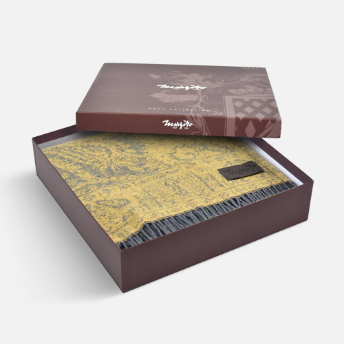 Плед Magnolia, желтый Плед Magnolia, желтый