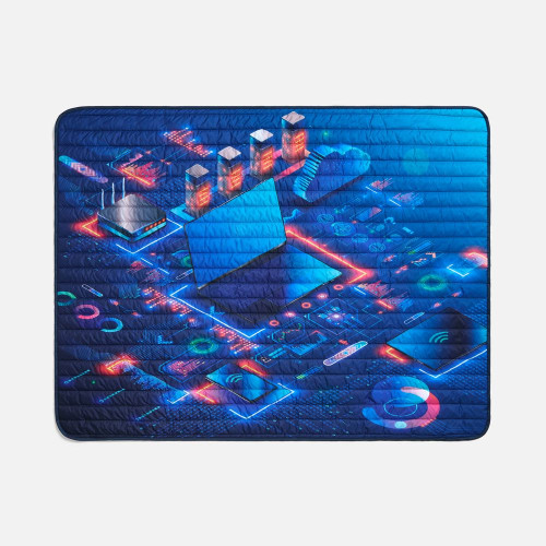 Плед Mosaic с печатью на заказ Плед Mosaic с печатью на заказ