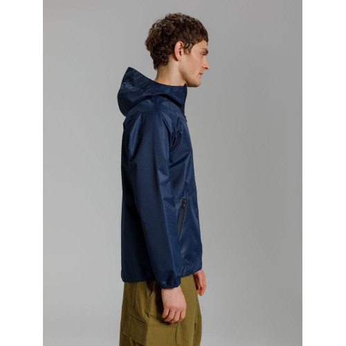 Куртка унисекс Nordvind DWR, темно-синяя Куртка унисекс Nordvind DWR, темно-синяя