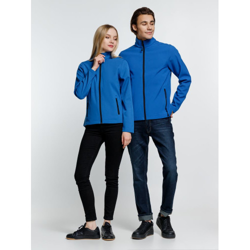 Куртка софтшелл мужская Race Men ярко-синяя (royal) Куртка софтшелл мужская Race Men ярко-синяя (royal)