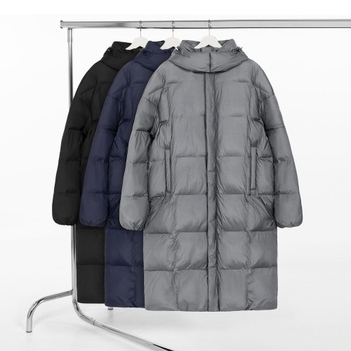 Пуховик унисекс Kapsula, темно-синий Пуховик унисекс Kapsula, темно-синий