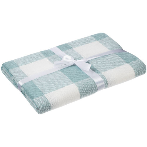 Плед London, бирюзовый Плед London, бирюзовый