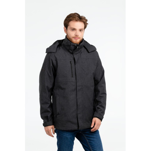 Куртка-трансформер мужская Avalanche, темно-серая Куртка-трансформер мужская Avalanche, темно-серая