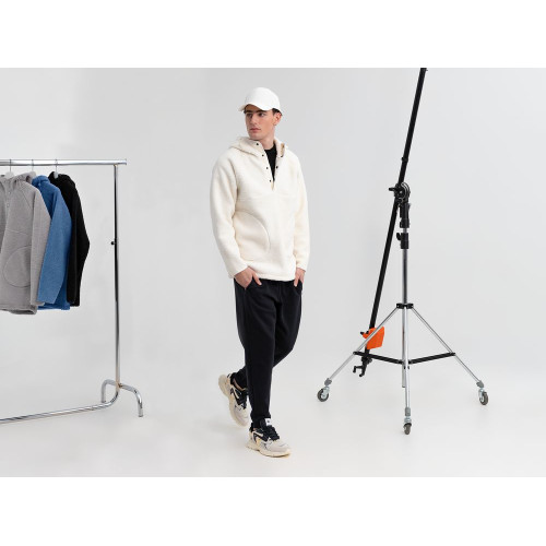 Анорак унисекс Oblako, молочно-белый